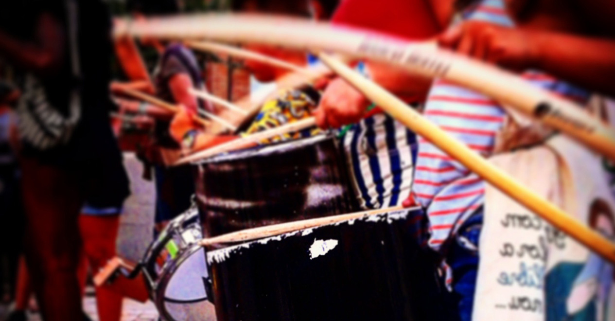 Taller de percussió amb instruments reciclats